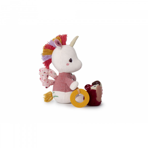 Peluche multi-activités lena licorne Lilliputiens