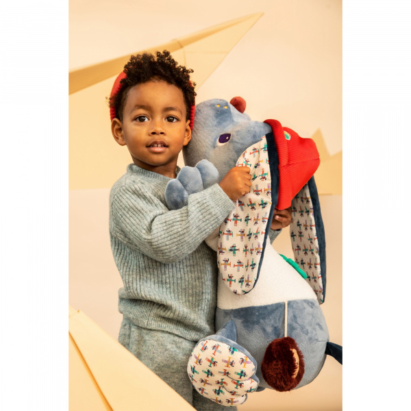 Peluche géante d'activités jeanne le chat Lilliputiens