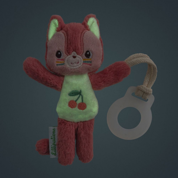 Mini peluche phosphorescente jules le chien Lilliputiens