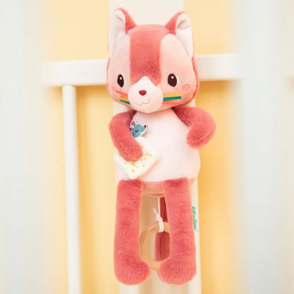 Peluche musicale phosphorescente jeanne Lilliputiens