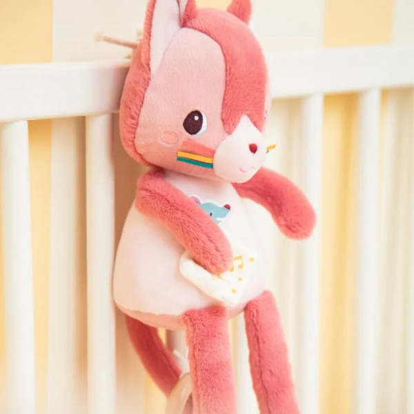 Peluche musicale phosphorescente jeanne Lilliputiens