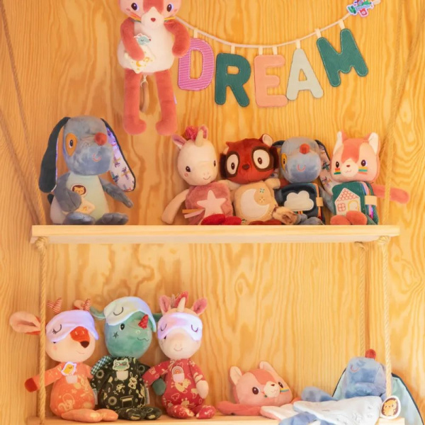 Peluche musicale phosphorescente jules Lilliputiens
