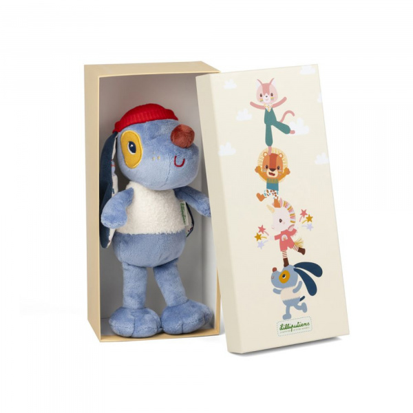 Coffret peluche câline jules le chien Lilliputiens