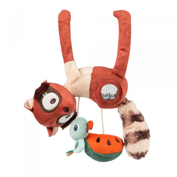 Peluche d'activités à suspendre elvis le lémurien Lilliputiens