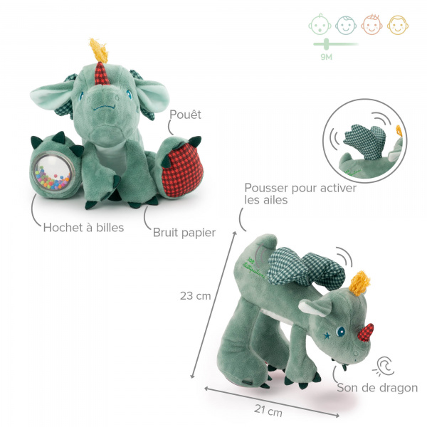 Hochet sonore joe Lilliputiens