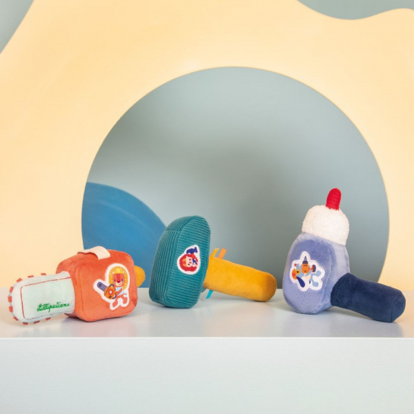 Hochet foreuse jules le chien Lilliputiens