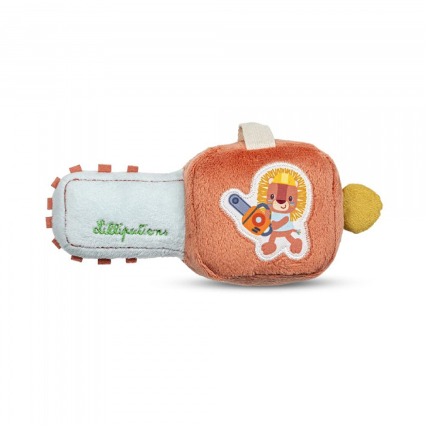 Hochet tronçonneuse jack le lion Lilliputiens