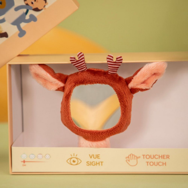 Set de 3 hochets sensoriels lena la licorne Lilliputiens