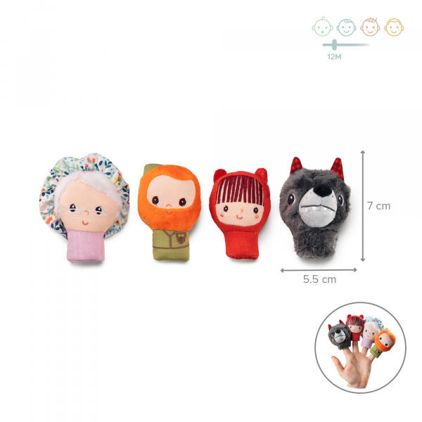 Marionnettes à doigts jungle Lilliputiens