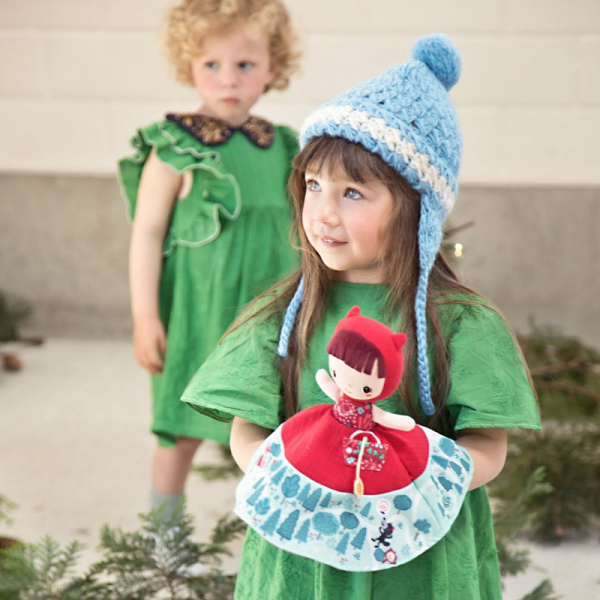 Marionnette réversible chaperon rouge Lilliputiens