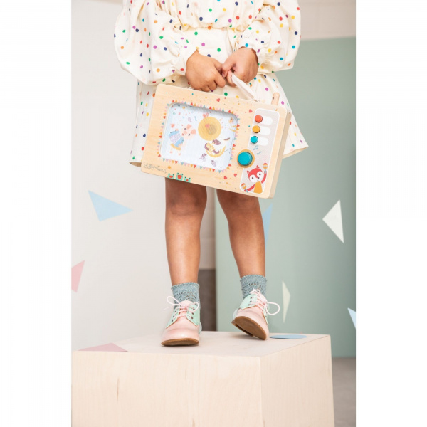 Jouet en bois - ma première boîte à musique animée Lilliputiens