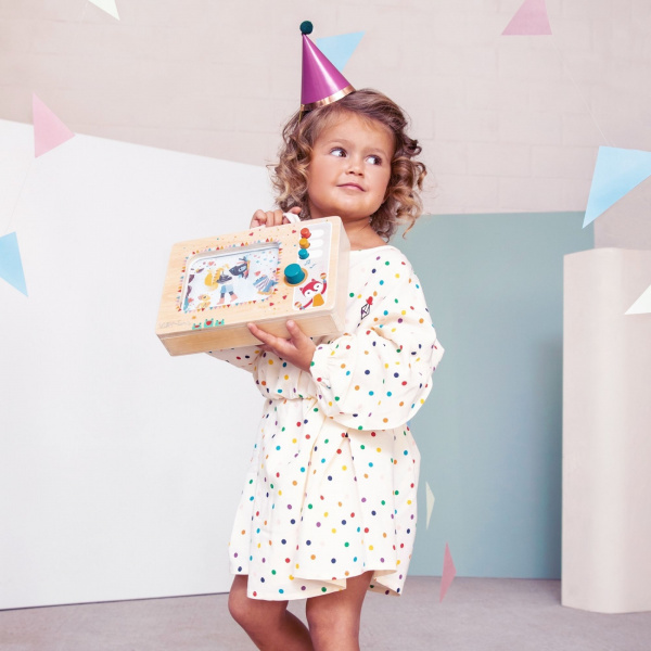 Jouet en bois - ma première boîte à musique animée Lilliputiens