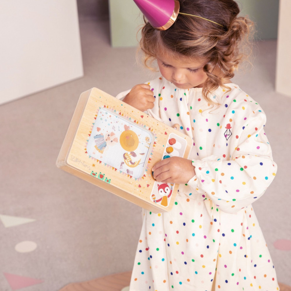 Jouet en bois - ma première boîte à musique animée Lilliputiens