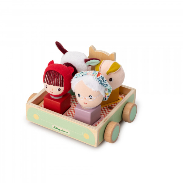 Voiture pique-nique à tirer et à formes Lilliputiens