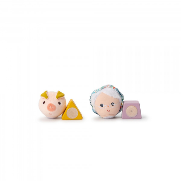 Voiture pique-nique à tirer et à formes Lilliputiens