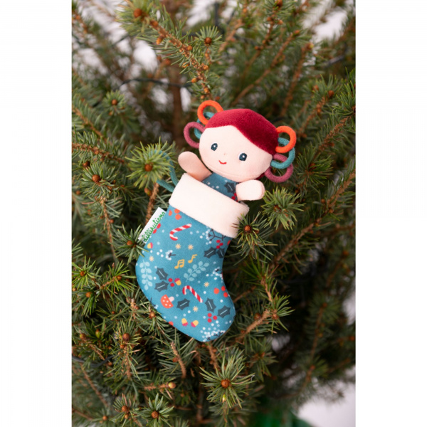 Lutin de noël à suspendre joy Lilliputiens