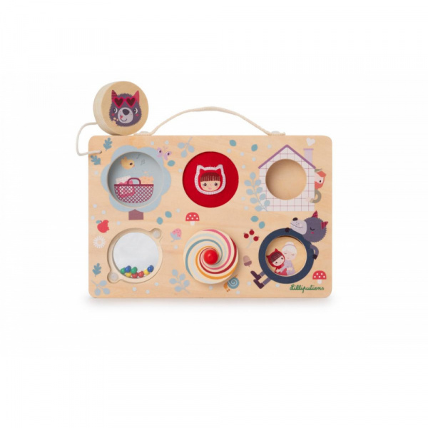 Panneau d'activités valisette découvertes contes Lilliputiens