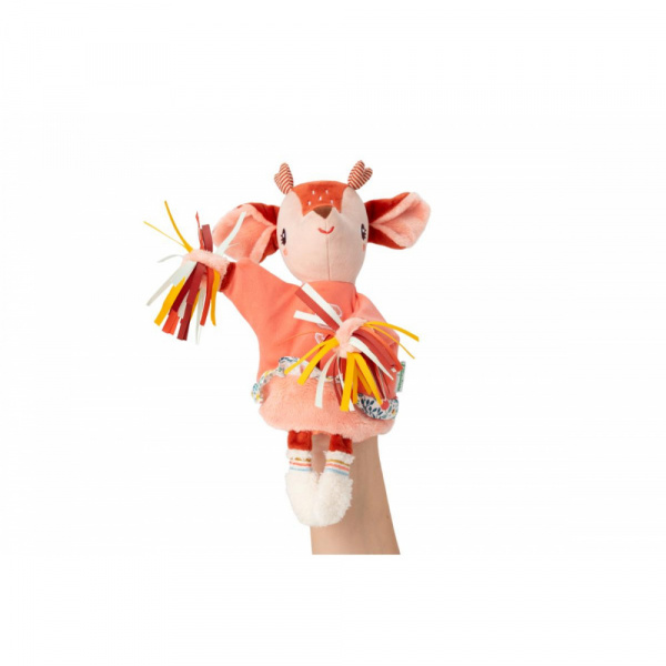 Peluche marionnette à main alice docteur Lilliputiens