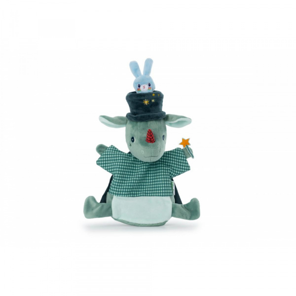 Peluche marionnette à main alice docteur Lilliputiens