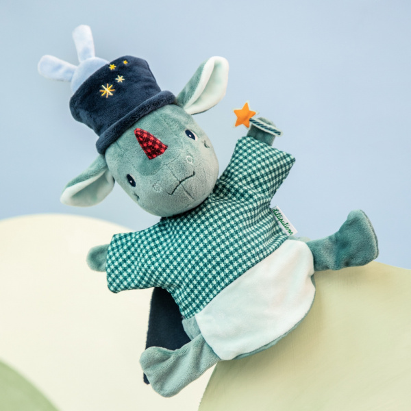 Peluche marionnette à main alice docteur Lilliputiens