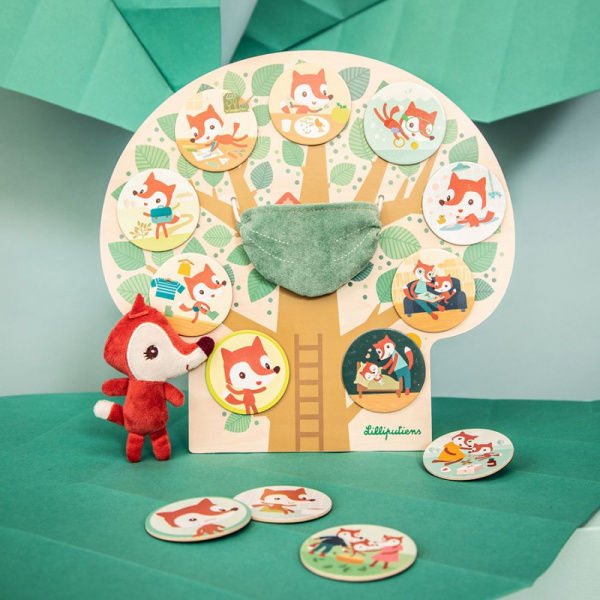 Panneau arbre aimanté alice ma journée Lilliputiens