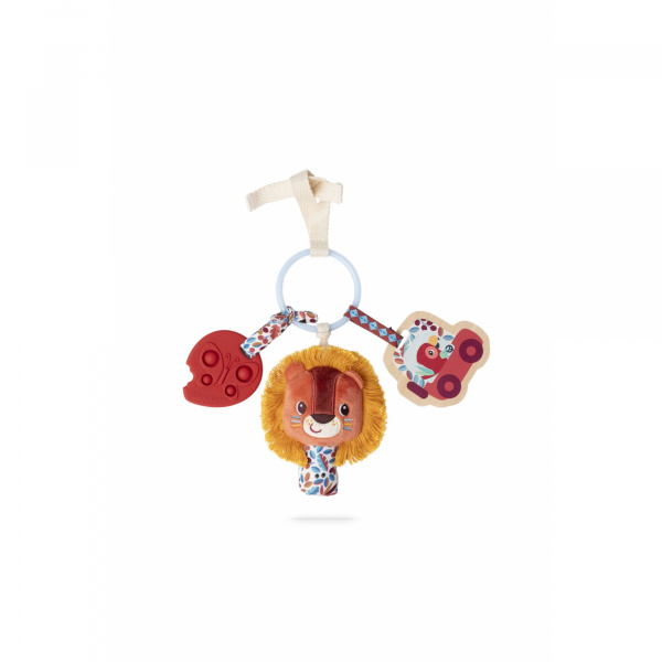 Trousseau de clés hochet jack safari Lilliputiens