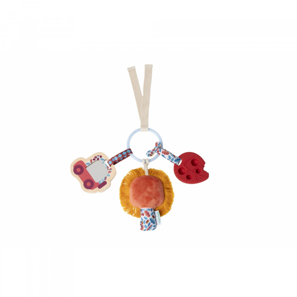 Trousseau de clés hochet jack safari Lilliputiens