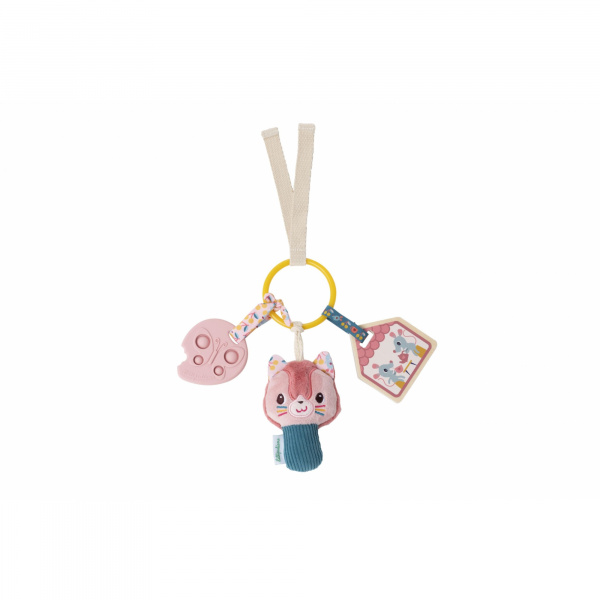 Trousseau de clés hochet jeanne jardin Lilliputiens