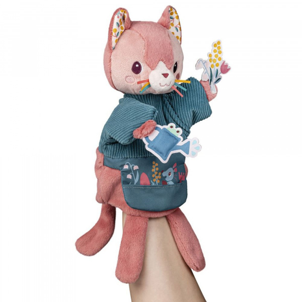 Peluche marionnette à main alice docteur Lilliputiens