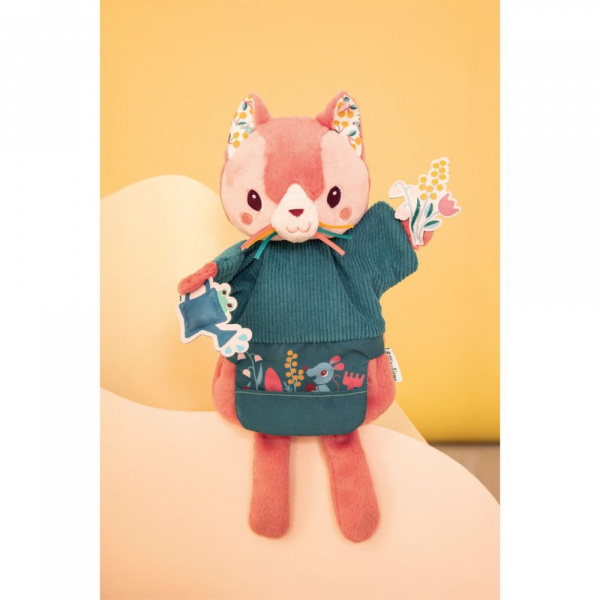 Peluche marionnette à main alice docteur Lilliputiens