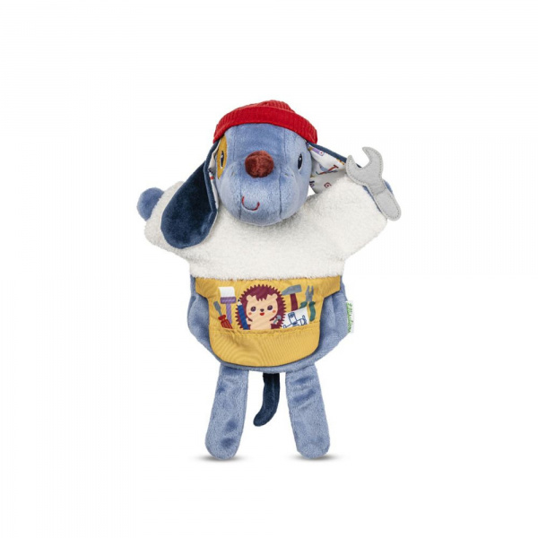 Peluche marionnette à main alice docteur Lilliputiens