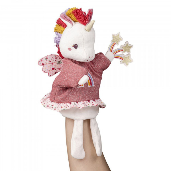 Peluche marionnette à main alice docteur Lilliputiens