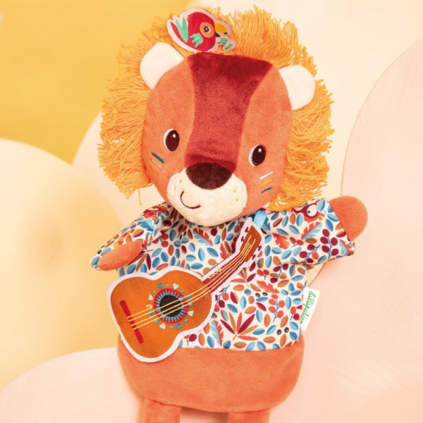 Peluche marionnette à main alice docteur Lilliputiens