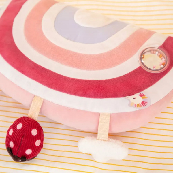 Coussin d'activités enfant lena la licorne Lilliputiens
