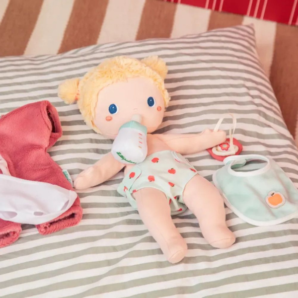 Set de 3 accessoires pour poupons bleu Lilliputiens