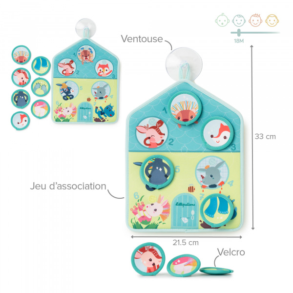 Panneau de bain je me lave Lilliputiens