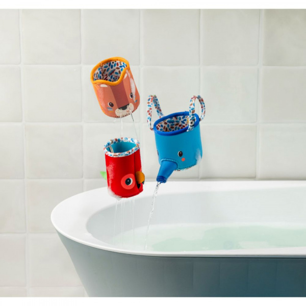 Jouet de bain 3 gobelets jack le lion Lilliputiens