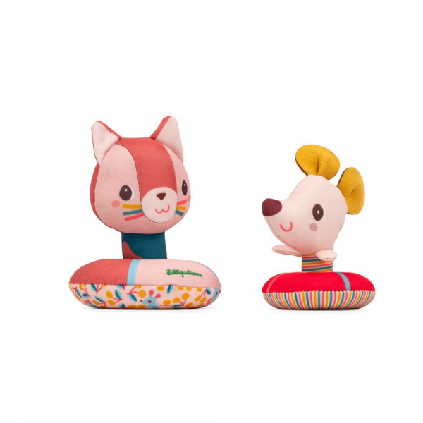 Jouet de bain flottant jeanne et sa souris Lilliputiens