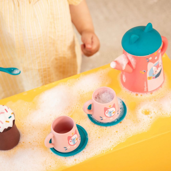 Jouet de bain set de thé jeanne Lilliputiens