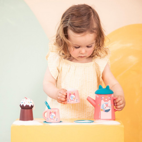 Jouet de bain set de thé jeanne Lilliputiens