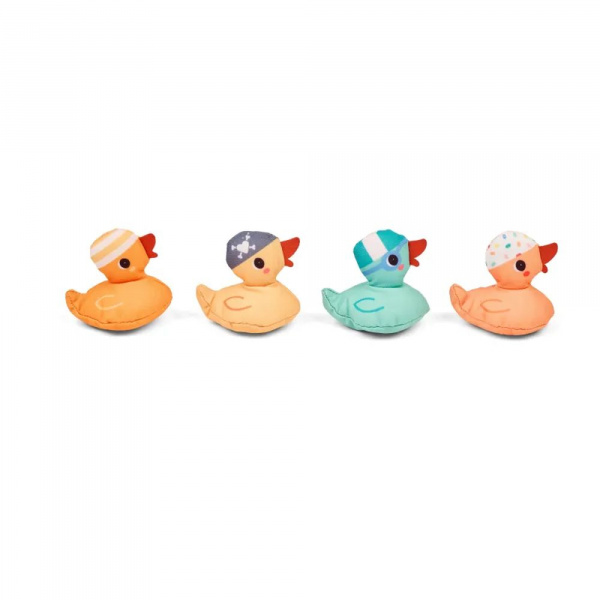 Jouet de bain jeu de pêche aimanté gaspard le canard Lilliputiens