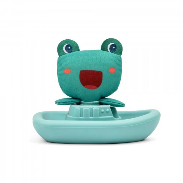 Jouet de bain bateau flottant james la grenouille Lilliputiens