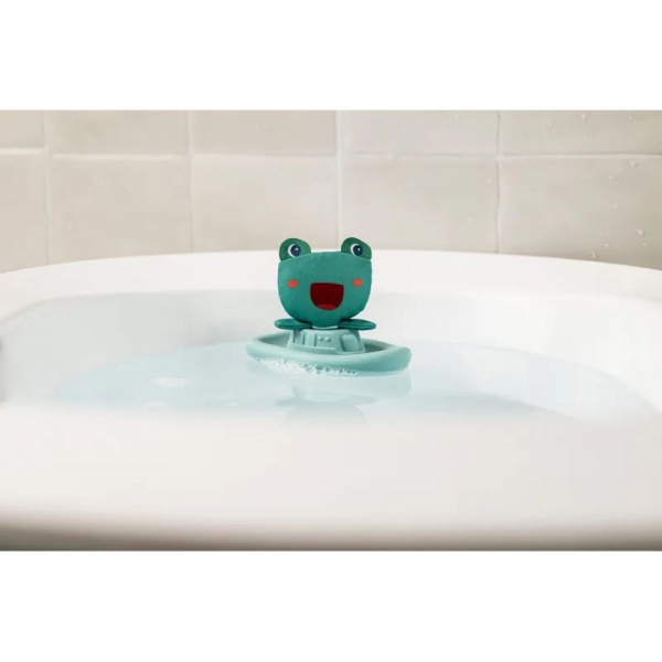 Jouet de bain bateau flottant james la grenouille Lilliputiens
