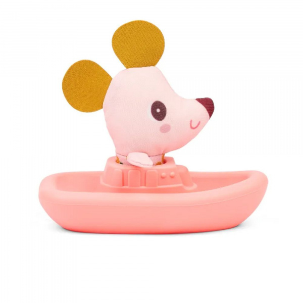 Jouet de bain bateau flottant nina la souris Lilliputiens