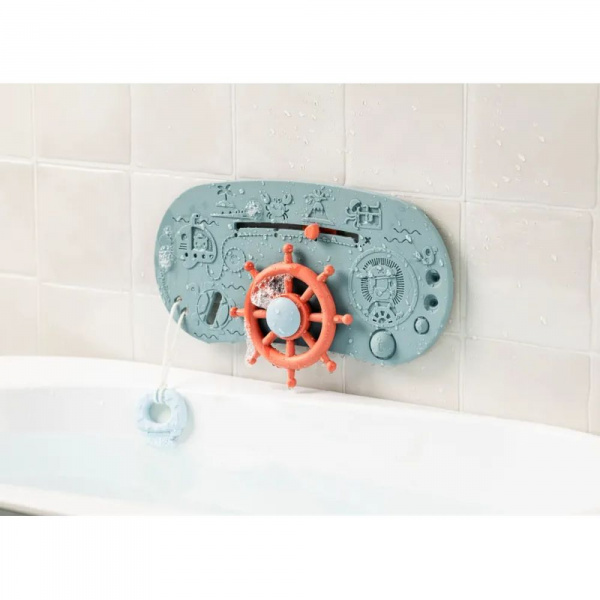 Panneau d'activités pour le bain bateau pirate Lilliputiens