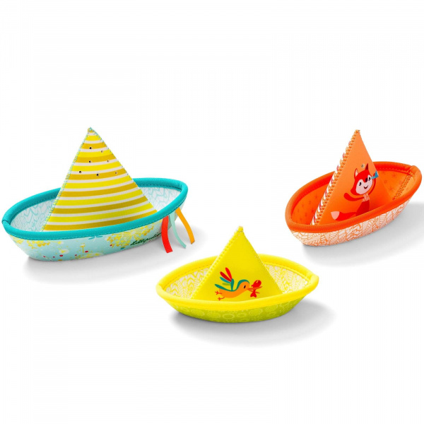 Jouet de bain petits bateaux flottants Lilliputiens