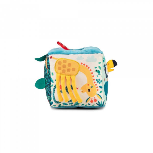 Cube d'activités sonore louis le loup Lilliputiens