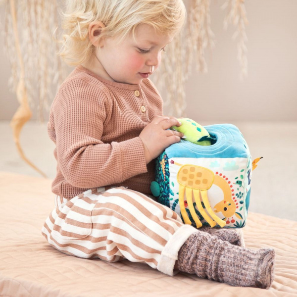 Cube d'activités sonore louis le loup Lilliputiens