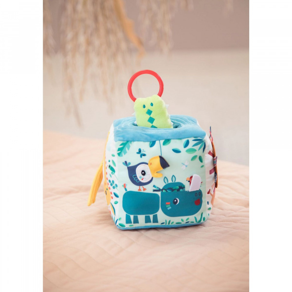 Cube d'activités sonore louis le loup Lilliputiens