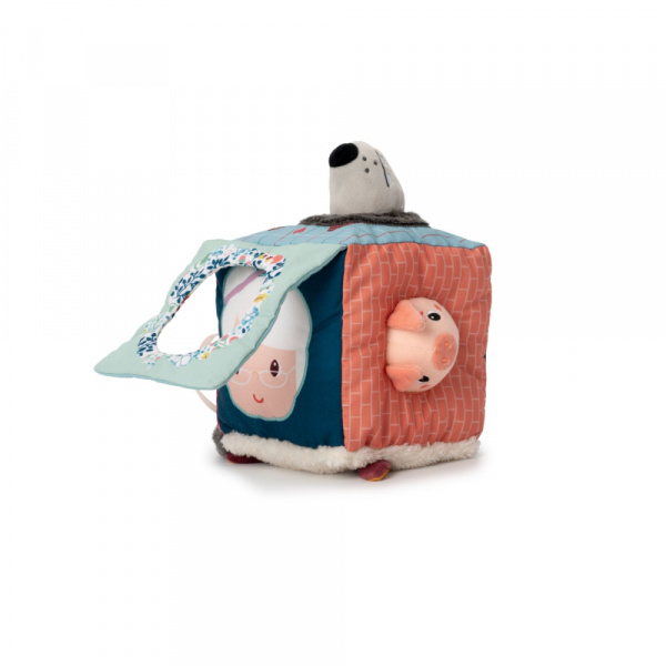 Cube d'activités sonore louis le loup Lilliputiens